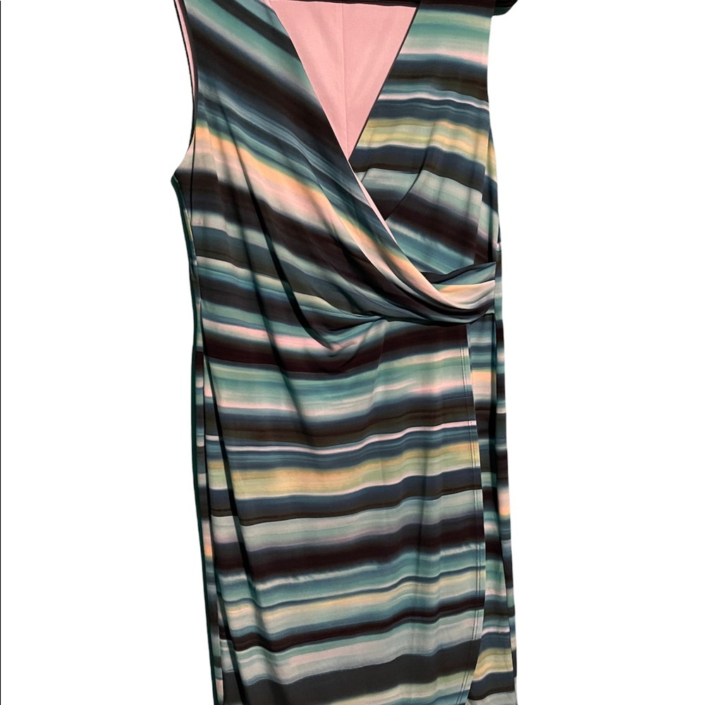 🛑Teal, Aqua, Blue Wrap dress🛑